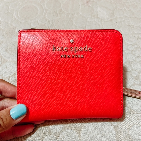 kate spade Handbags - Kate Spade TriFold Red Wallet